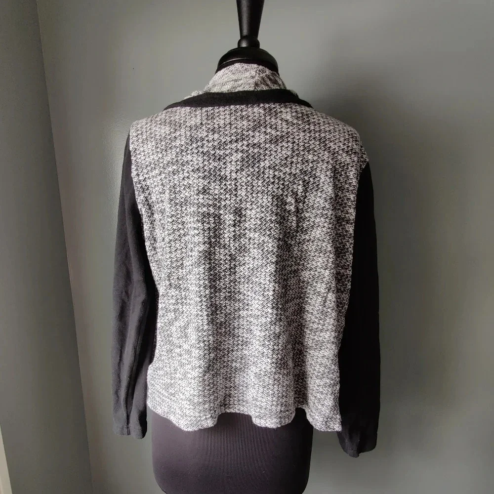Dressbarn Sunday Open Front Cardigan